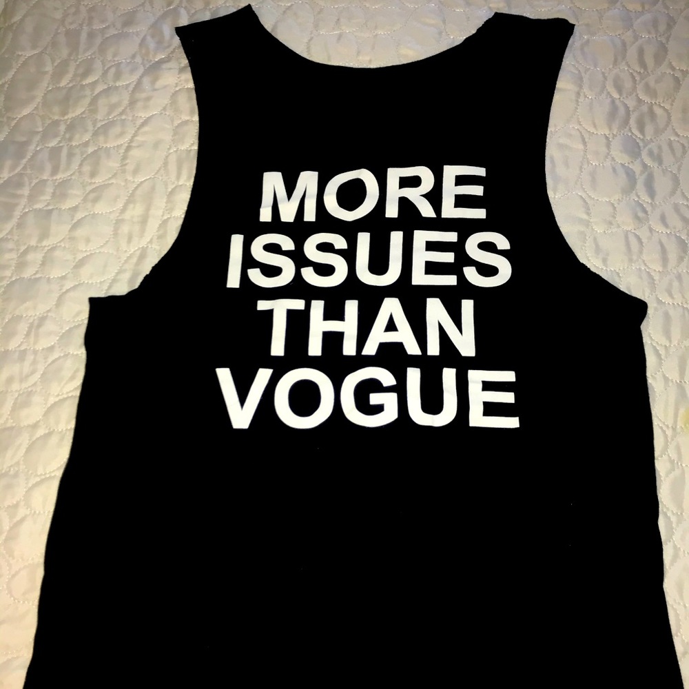 More Issues Than Vogue Tank